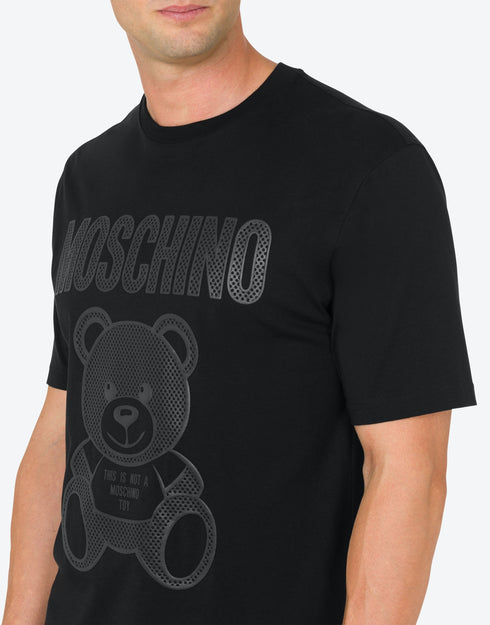 MOSCHINO Teddy Mesh Jersey T-shirt Mens Apparel
