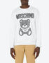 MOSCHINO Teddy Mesh Organic Cotton Sweatshirt Mens Apparel
