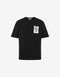 MOSCHIO Jersey T-shirt with Teddy Bear Patch Mens Apparel