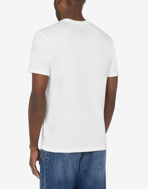 MOSCHINO Organic Jersey T-shirt Teddy Bear Mens Apparel