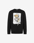 MOSCHINO Organic Cotton Sweatshirt Teddy Bear Mens Apparel