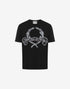 MOSCHINO T-shirt Maxi Laurel Crown Embroidery Mens Apparel