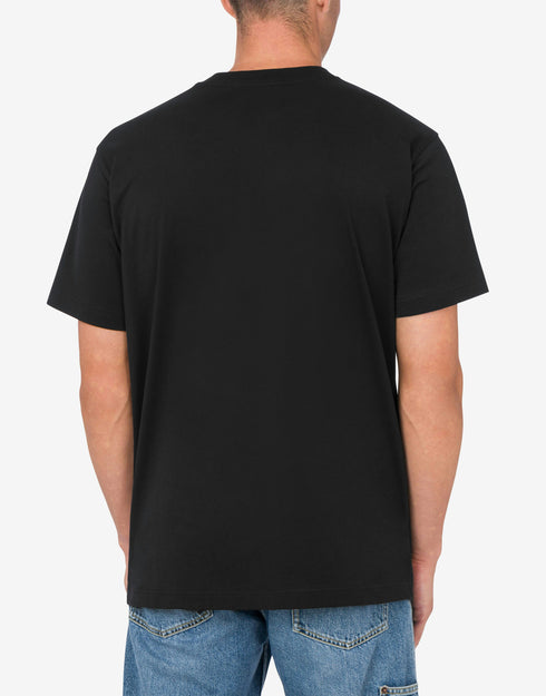 MOSCHINO T-shirt Maxi Laurel Crown Embroidery Mens Apparel