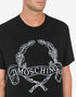 MOSCHINO T-shirt Maxi Laurel Crown Embroidery Mens Apparel