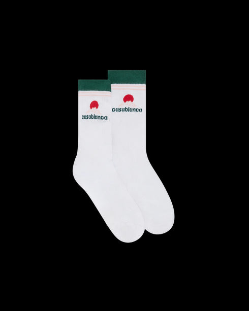 CASABLANCA Montagne White Socks Accessories