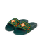 CASABLANCA Embroidered Terry Slides Unisex Slides