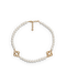CASABLACA Medium Pearl Logo Necklace Accessories
