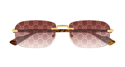 GUCCI 56 Sungalss Man Metal Accessories
