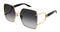 GUCCI 61 Sunglass Woman Metal Accessories