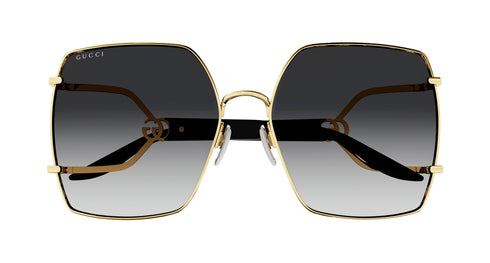 GUCCI 61 Sunglass Woman Metal Accessories