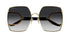GUCCI 61 Sunglass Woman Metal Accessories