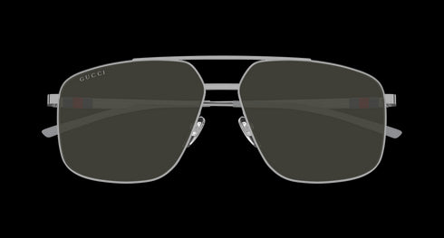 GUCCI 60 Sunglass Man Metal Accessories