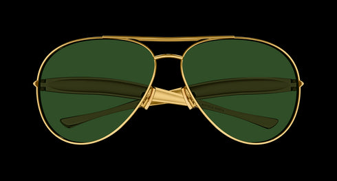 BOTTEGA VENETA 64 Sunglass Unisex Metal Accessories