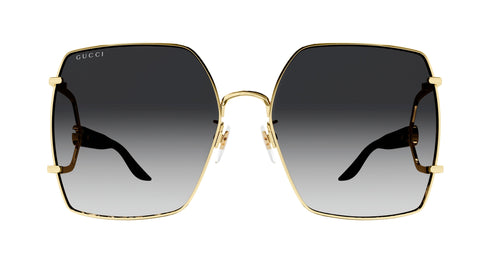 GUCCI 61 Sunglass Woman Metal Accessories