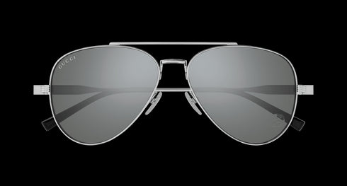 GUCCI 57 Sunglass Man Metal Accessories