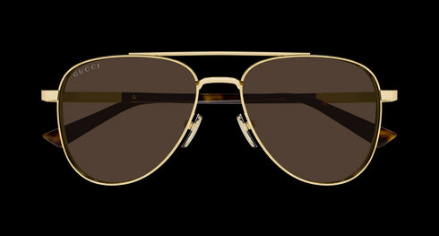 GUCCI 56 Sunglass Man Metal Accessories