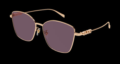 GUCCI 60 Sunglass Woman Metal Accessories