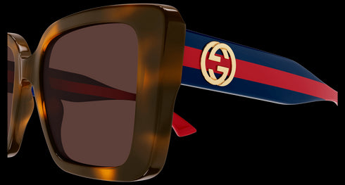 GUCCI 53 Sunglass Woman Recycled Accessories