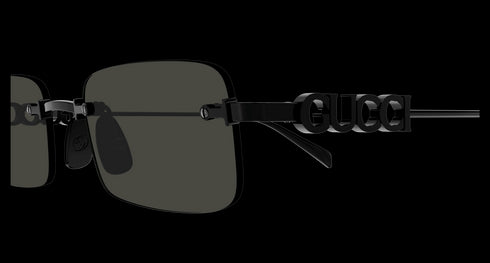 GUCCI 52 Sunglass Man Metal Accessories
