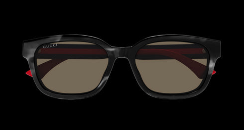 Shop GUCCI 56 Men’s Sunglasses designed from recycled materials. A sleek and sustainable addition to your wardrobe—authentic GUCCI eyewear at Asphalt NYC.