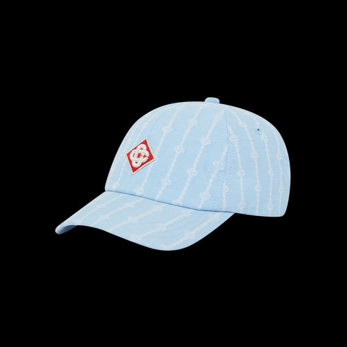 CASABLANCA Laurel Stripe Logo Patch Cap Accessories