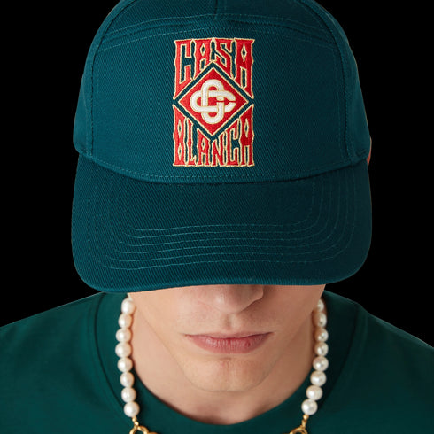 CASABLANCA Gothic Stacked Logo Embroidery Accessories