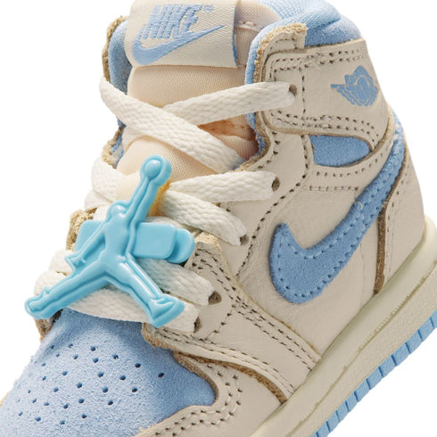 JORDAN 1 Retro High OG "Pale Ivory Psychic Blue" (TD) Toddlers Sneakers