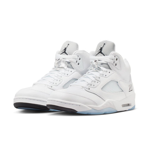 JORDAN Air Jordan 5 Retro OG White Metallic Mens Sneakers