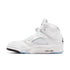 JORDAN Air Jordan 5 Retro OG White Metallic Mens Sneakers