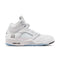 JORDAN Air Jordan 5 Retro OG White Metallic Mens Sneakers
