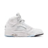 JORDAN Air Jordan 5 Retro OG White Metallic Mens Sneakers