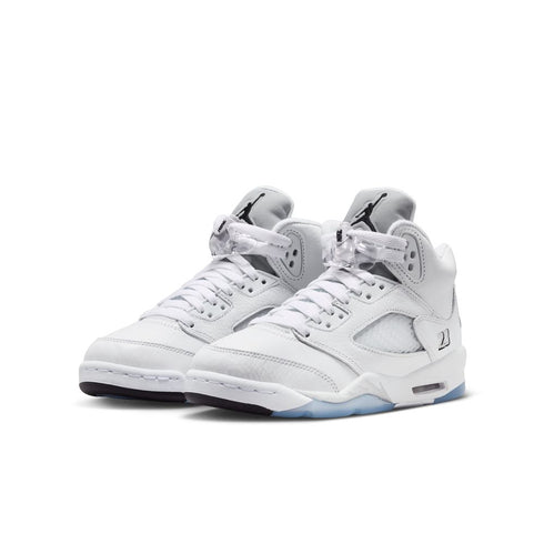 JORDAN Air Jordan 5 Retro OG White Metallic (GS) Kids Sneakers