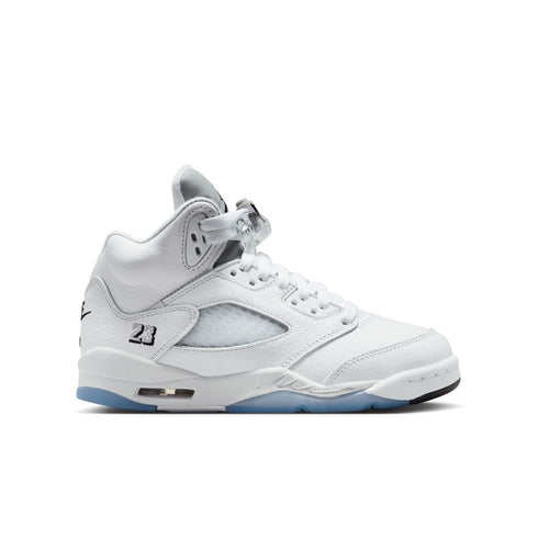 JORDAN Air Jordan 5 Retro OG White Metallic (GS) Kids Sneakers
