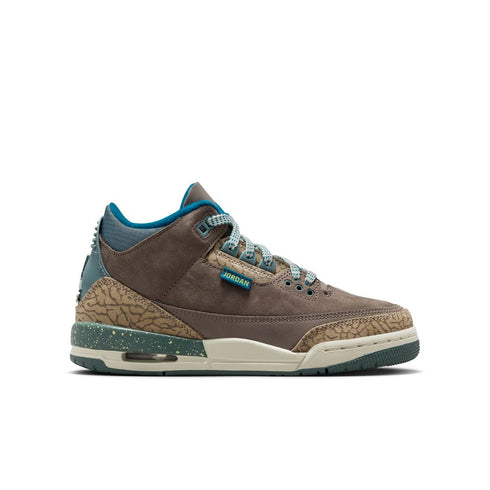NIKE Air Jordan 3 Retro 'Olive Grey' GS Kids Sneakers