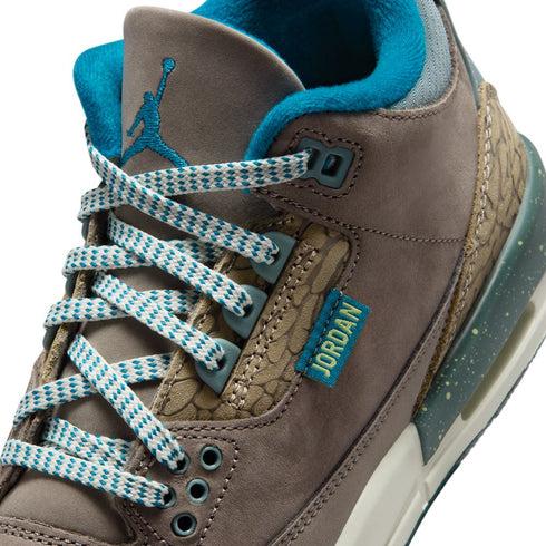 NIKE Air Jordan 3 Retro 'Olive Grey' GS Kids Sneakers