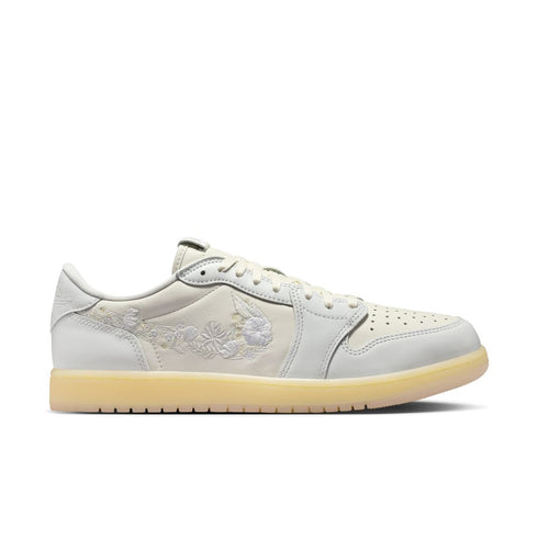NIKE Air Jordan 1 Retro Low OG "Floral Swoosh" Mens Sneakers