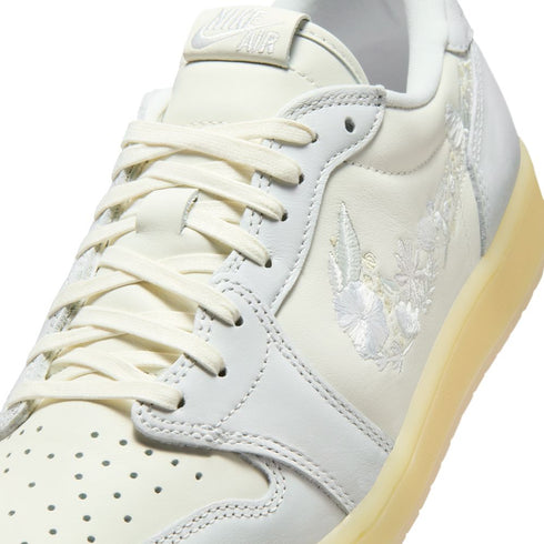 NIKE Air Jordan 1 Retro Low OG "Floral Swoosh" Mens Sneakers