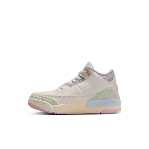 JORDAN Air Jordan 3 Retro OG "Spring is in the Air" (PS) Little Kids Sneakers