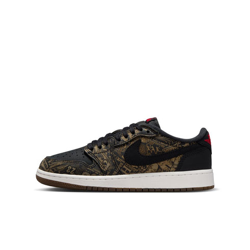 JORDAN Air Jordan 1 Retro Low OG "Laser" (GS) Big Kids Sneakers