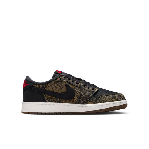 JORDAN Air Jordan 1 Retro Low OG "Laser" (GS) Big Kids Sneakers