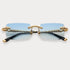 JAMES ORO Blue Tint Authentic II Unisex Sunglasses