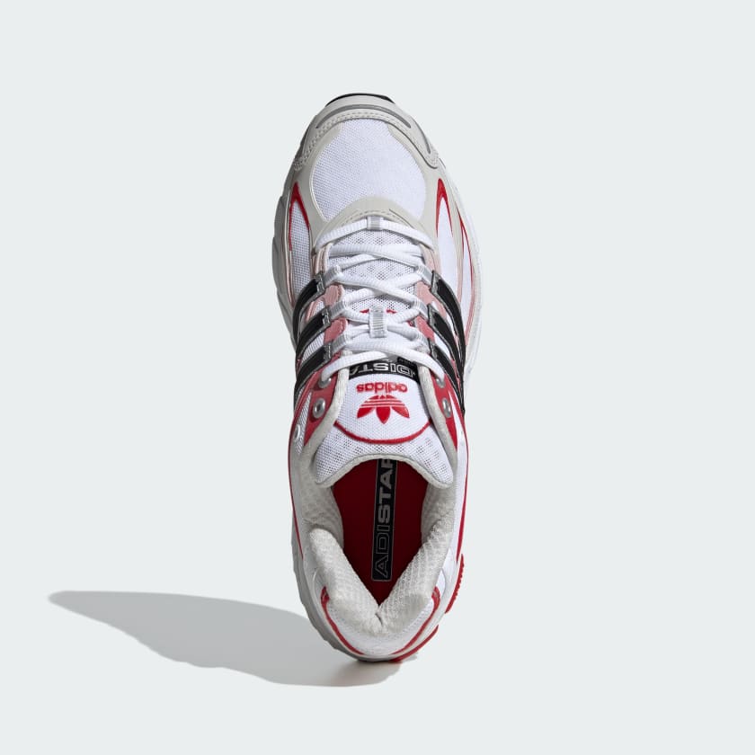 adidas Adistar Cushion 3 Shoes Cloud White / Core Black / Better Scarlet 7.5 UK