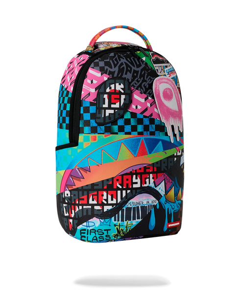 SPRAYGROUND Mood Mode 6 Removable Velcro Eyes Backpack