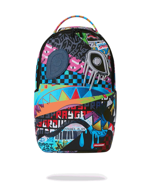 SPRAYGROUND Mood Mode 6 Removable Velcro Eyes Backpack