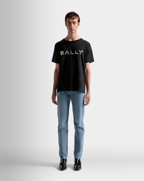 BALLY Logo T-shirt Mens Apparel