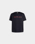 BALLY Summer Capsule T-Shirt In Navy Blue Cotton Mens Apparel