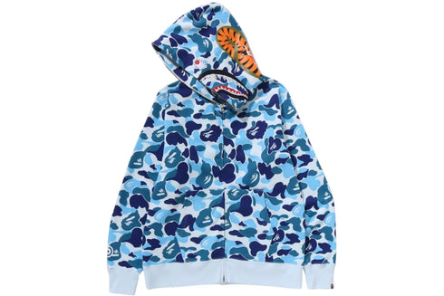BAPE Abc Camo Crystal Stone Shark Full Zip Mens Apparel