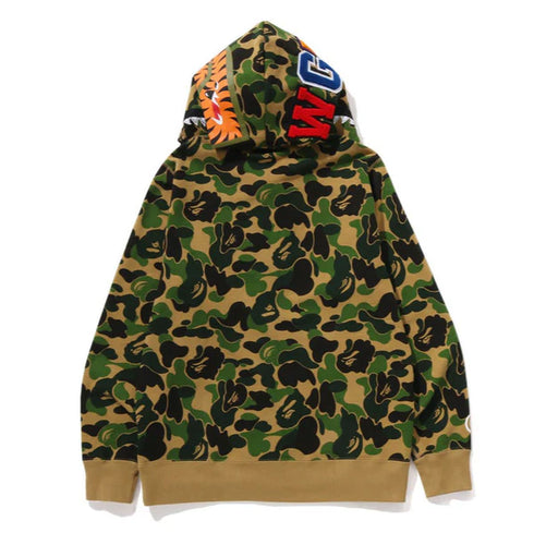 BAPE Abc Camo Crystal Stone Shark Full Zip Mens Apparel
