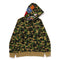 BAPE Abc Camo Crystal Stone Shark Full Zip Mens Apparel