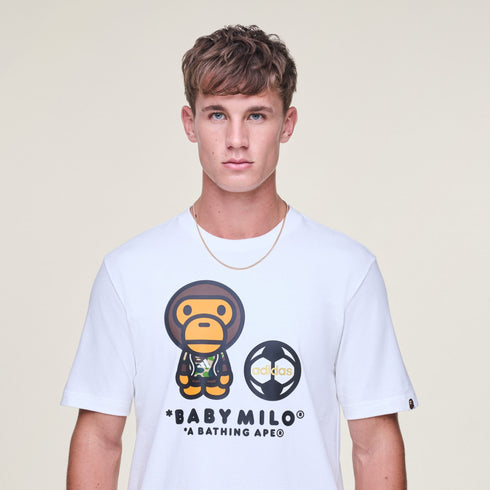 ADIDAS X Bape Ssl Milo Tee Mens Apparel